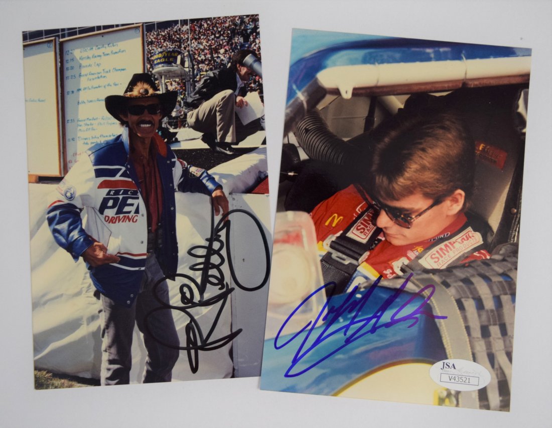 Richard Petty, Jeff Gordon Signed (Photographs) (1 of 3)