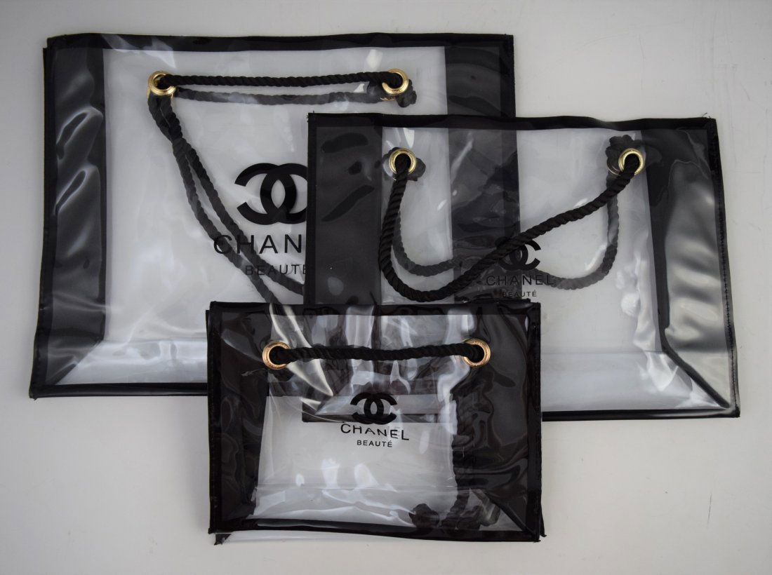 Chanel Large Storage Carrying Bags (Lot of 3) (1 of 3)