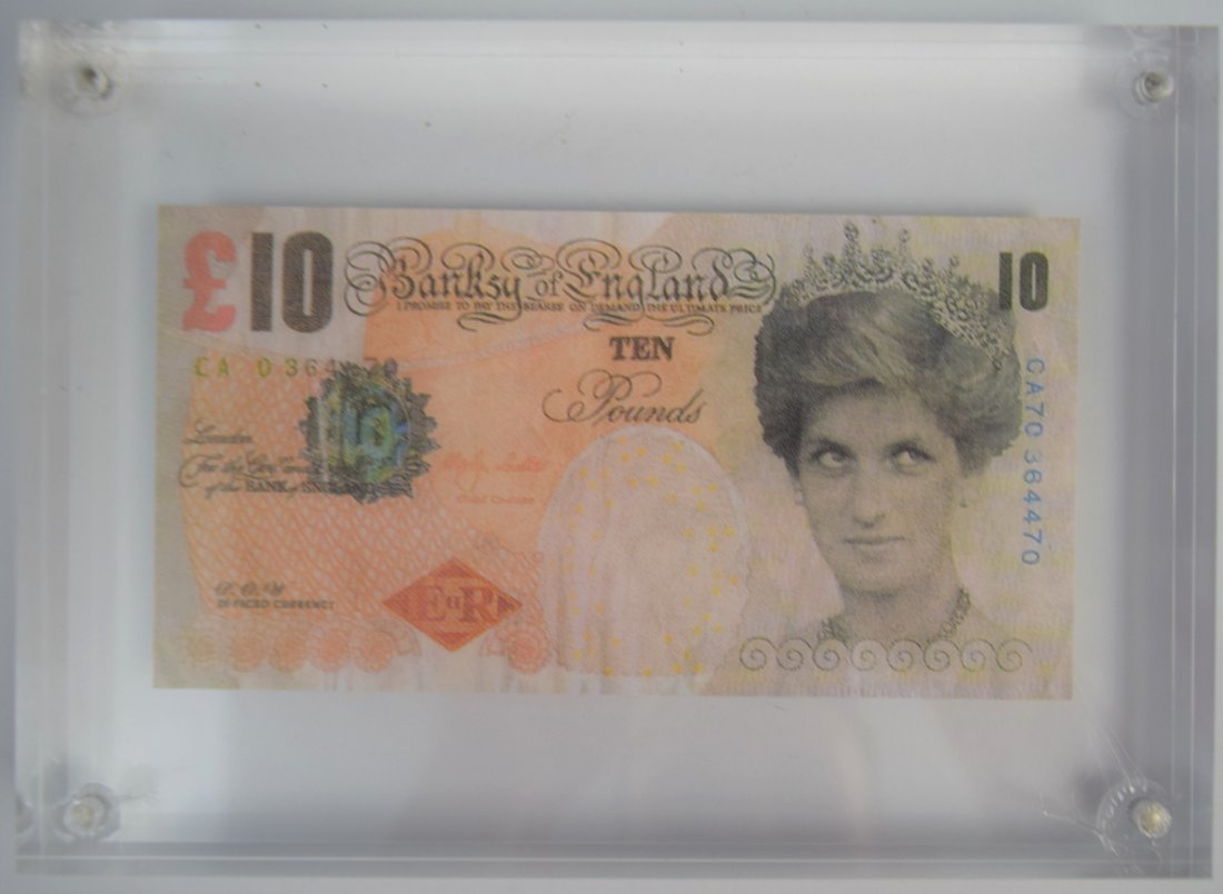 Art Tenner Note (Banksy) (1 of 4)