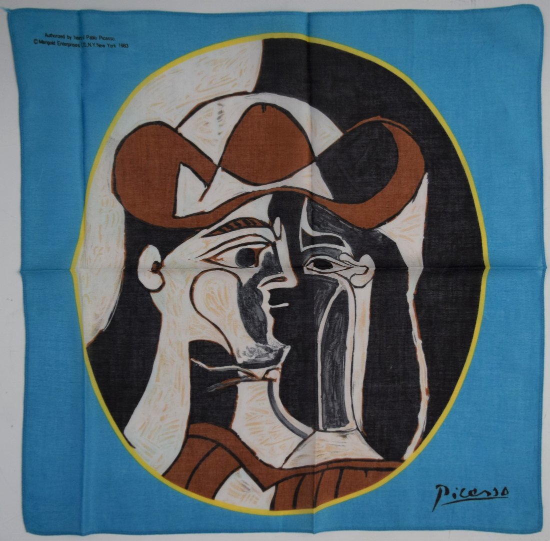 Pablo Picasso Silk (Handkerchief) (1 of 4)
