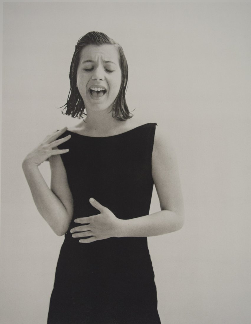 Bruce Weber - Moon Zappa: BRUCE WEBER (b. 1946) Madonna Sheet-Fed Gravure c.1989 Printed in Spain 11" x 8 1/2"