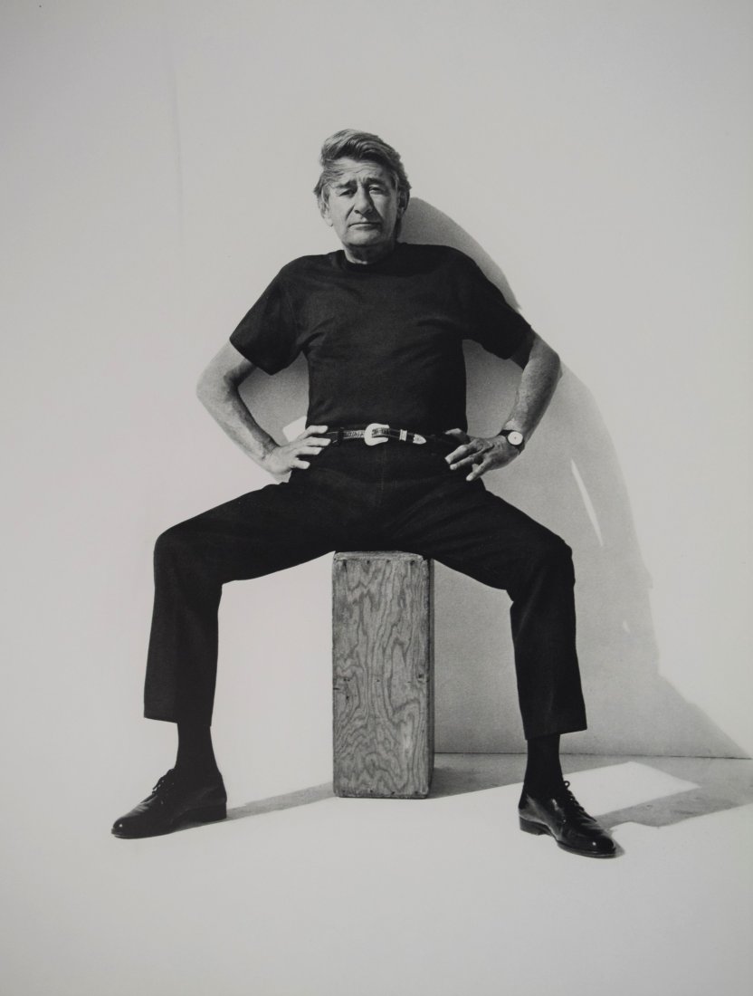 Herb Ritts - Helmut Newton, 1988: HERB RITTS (1952-2002) Helmut Newton, 1988 Sheet-Fed Gravure C. 1988 Printed in Japan 14" x 11"