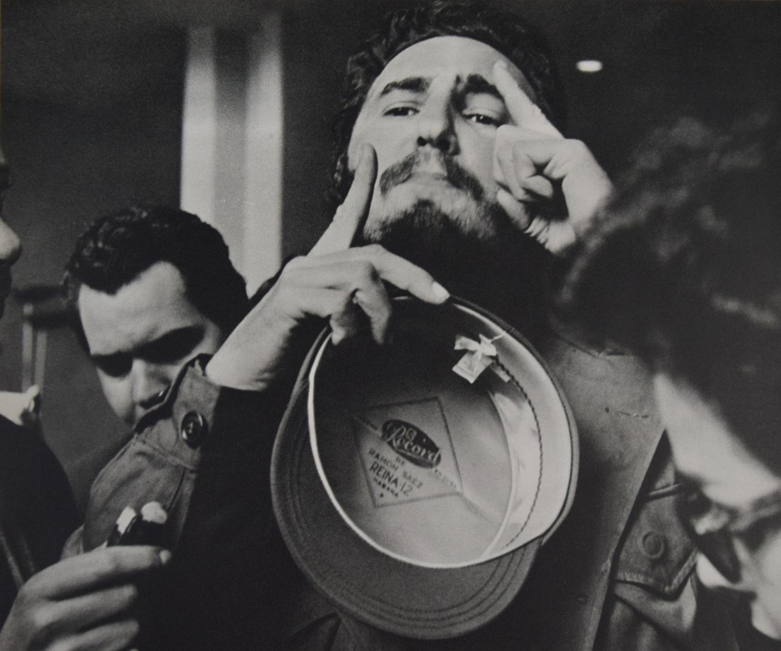 Alfred Eisenstaedt - Fidel Castro: ALFRED EISENSTAEDT (1898-1995) Fidel Castro Sheet-fed Gravure, c. 1966 Printed in Switzerland 8" x 9 1\4"
