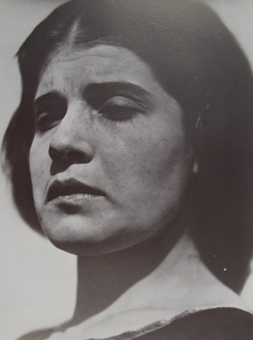 Edward Weston - Tina Modotti with Tear, 1924: EDWARD WESTON (1886-1958) Tina Modotti with Tear, 1924 Photo litho, 1973 Printed in America 7 3/4" x 6"