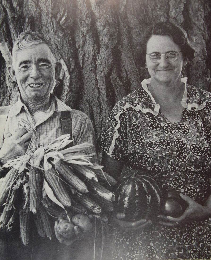 Arthur Rothstein - Mrs. and Mrs. A.B. on Their Farm (1 of 1)