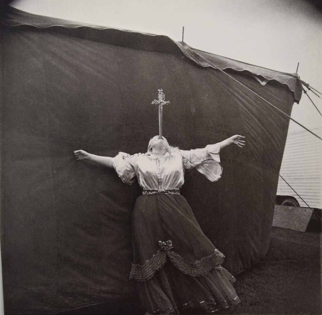 Diane Arbus - Albino Sword Swallower, 1970 (1 of 1)