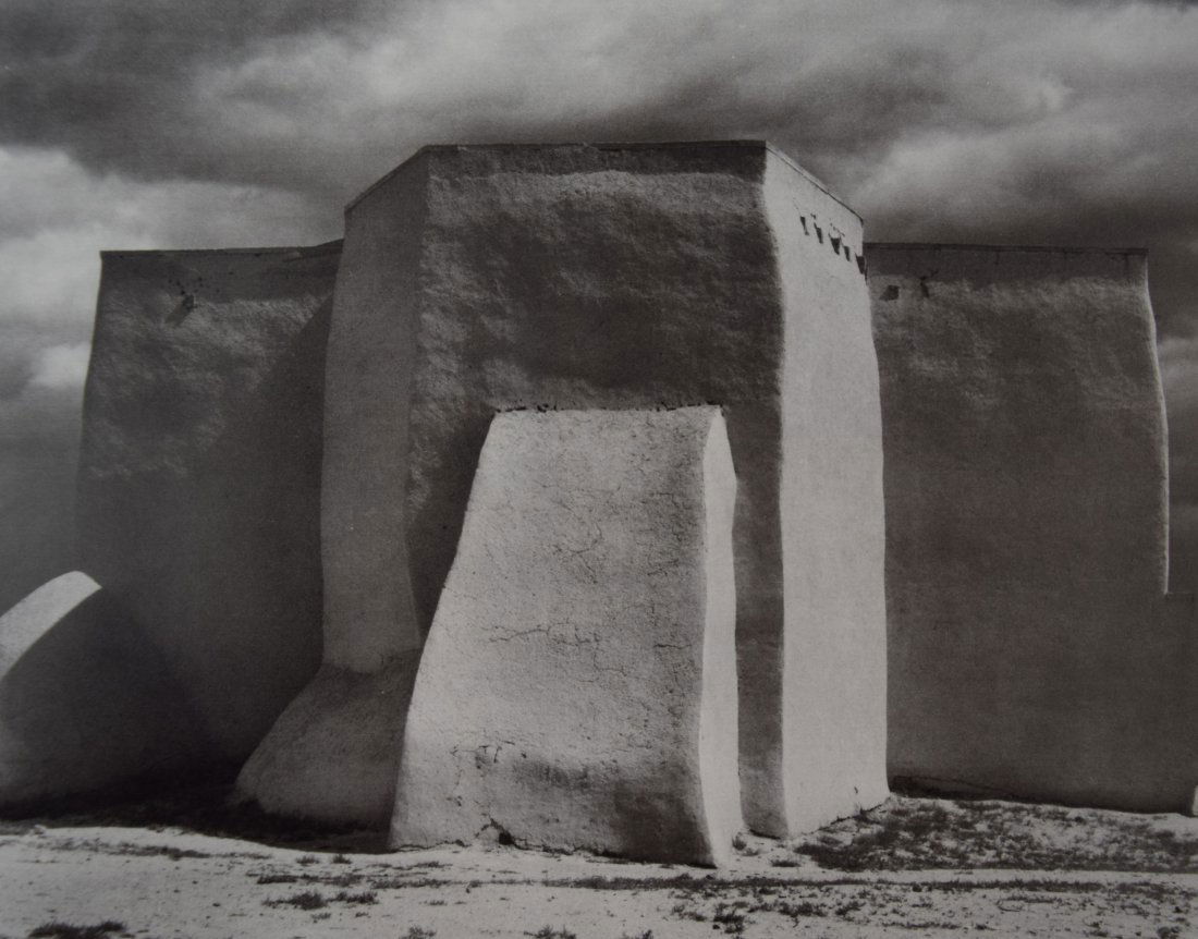 Paul Strand - Church In Rancho de Taos, New Mexico 1932 (1 of 1)