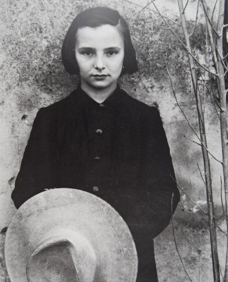 Paul Strand - Girl From Luzzara, Italy, 1953: PAUL STRAND (1890-1976) Girl From Luzzara, Italy, 1953 Photo-litho, 1972 Printed in America 8" x 6 1/4"