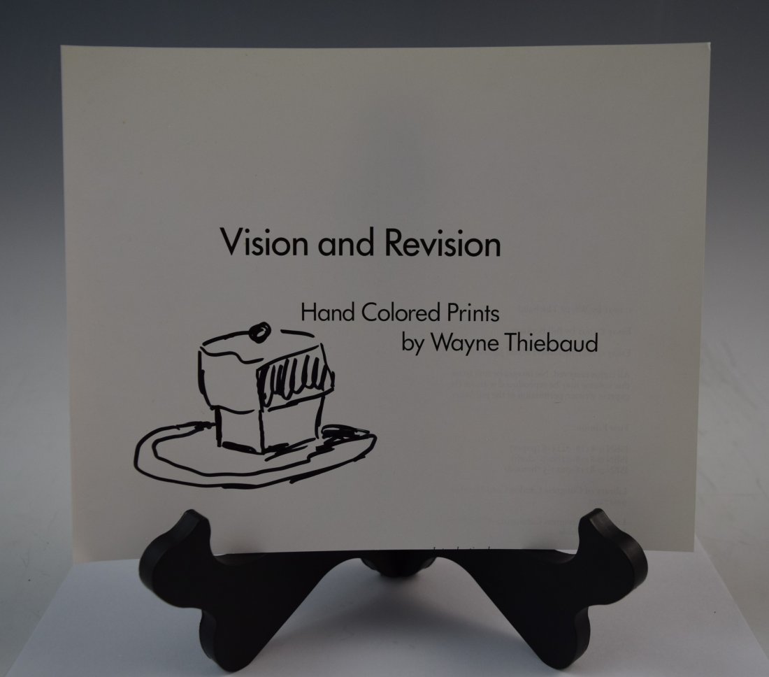 Wayne Thiebaud, Cake (Drawing) (1 of 3)