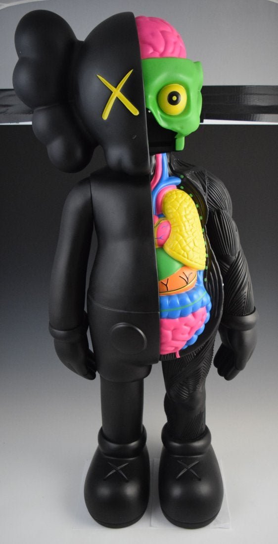 After Kaws Four Foot Companion: AFTER KAWS (B. 1974) Four Foot Companion Stamped 'MEDICOM TOY 2009 MADE IN CHINA' (on the underside), stamped 'KAWS' (on the underside) 50"h