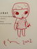 Yoshitomo Nara - Marker on Paper (Untitled) - 2