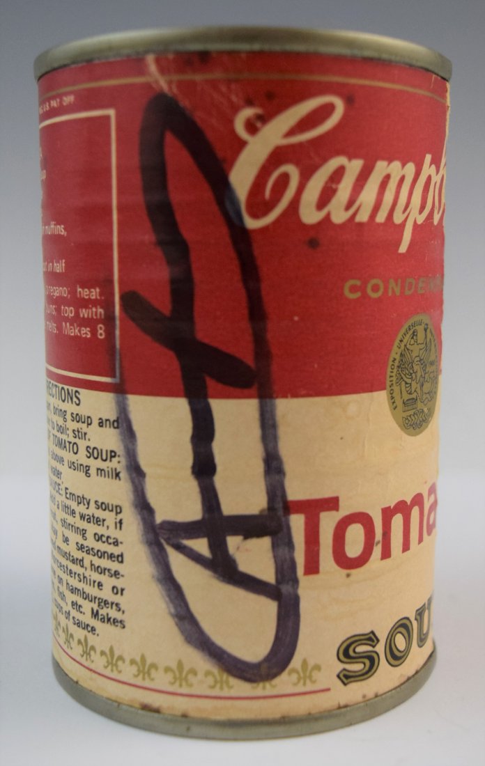 Andy Warhol - Campbells Tomato Soup Can (Signed) (1 of 4)