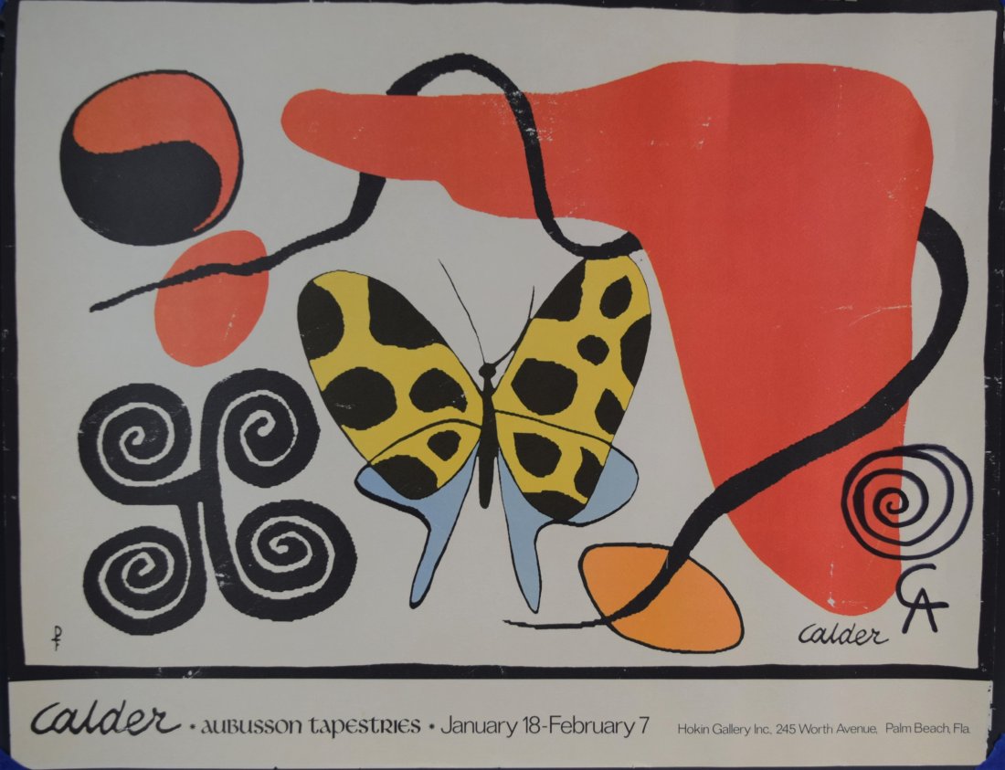 Alexander Calder - Hokin Gallery (Exhibition Poster) (1 of 2)