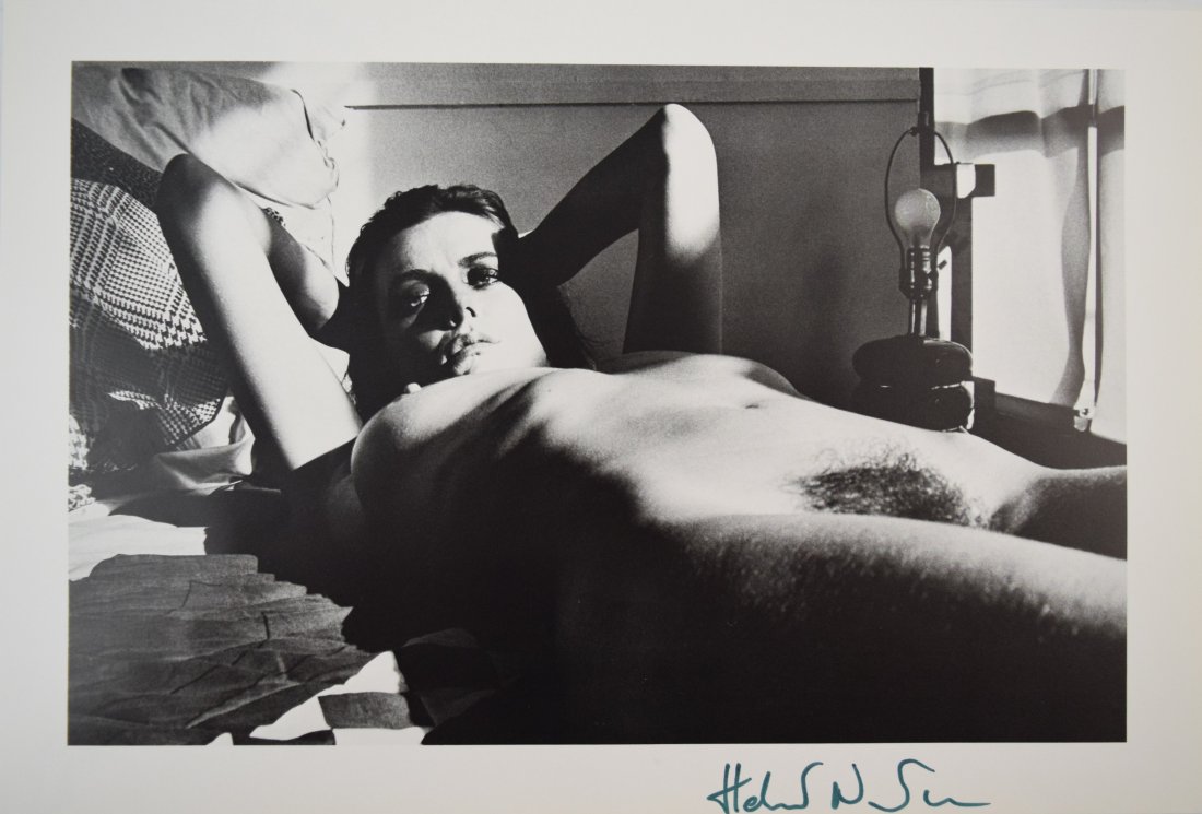 Helmut Newton - Fiona Lewis Los Angeles 1976 (Signed) (1 of 1)