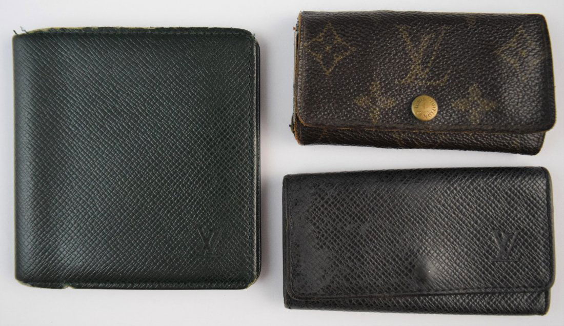 Louis Vuitton Wallets Lot of 3: LOUIS VUITTON (PARIS) Wallets Lot of 3, Louis Vuitton