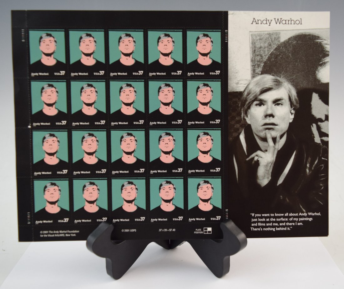Andy Warhol, Stamps (Sheet) (1 of 2)