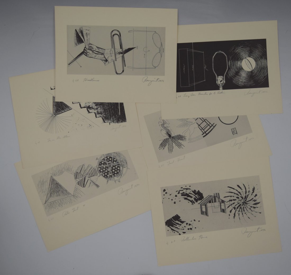 James Rosenquist - Six Etchings (Portfolio) (1 of 10)