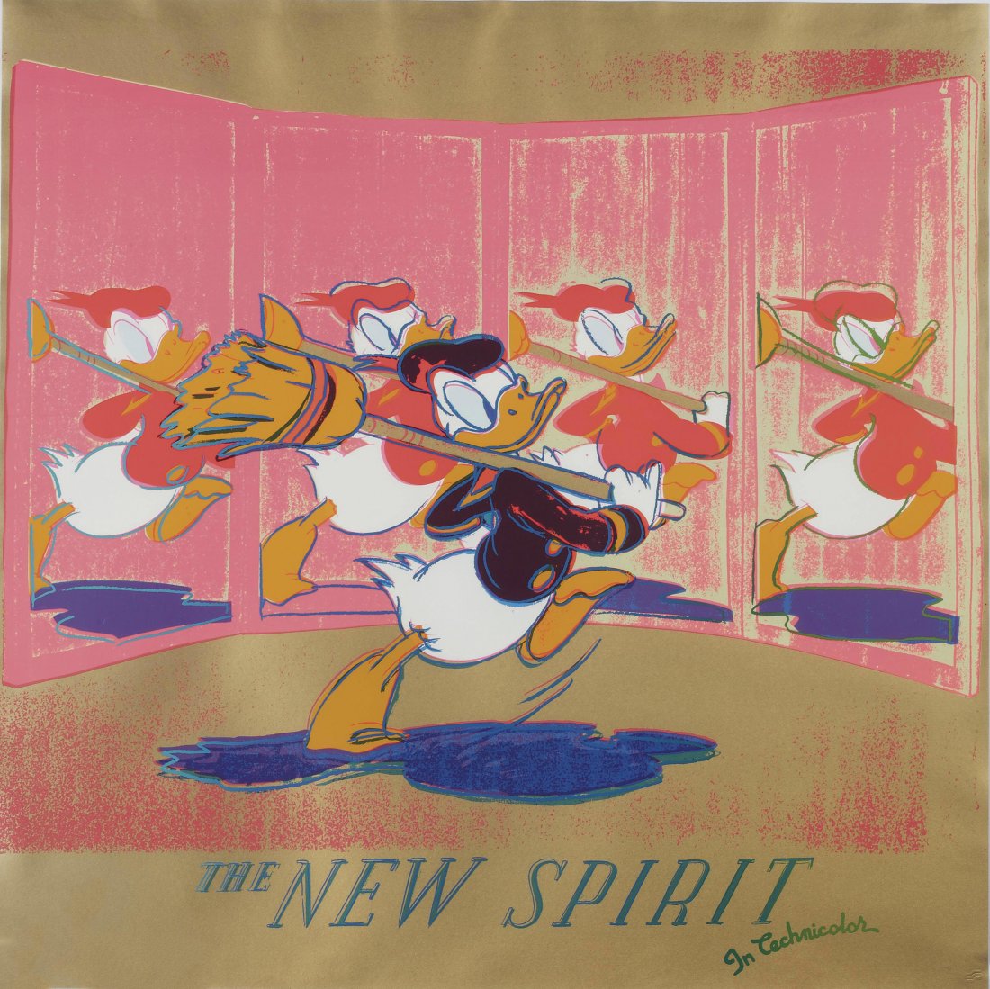 Andy Warhol (1928 1987) The New Spirit (donald Duck).