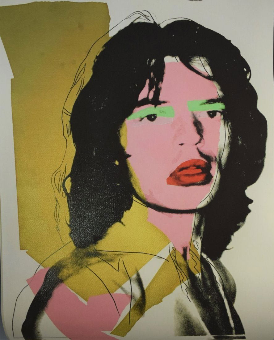After Andy Warhol, Mick Jagger Print (Wove Paper) (1 of 1)
