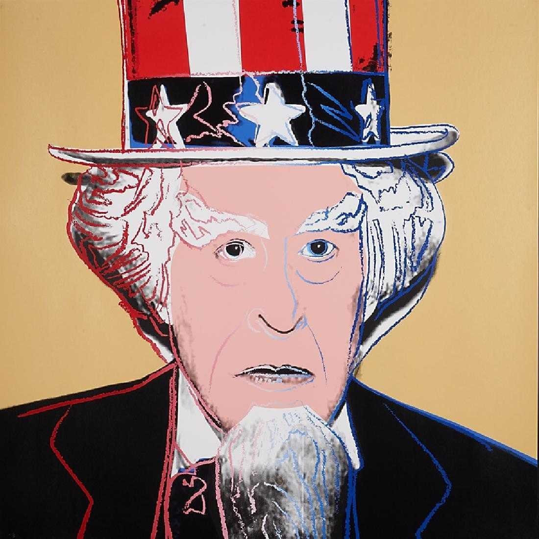 After Andy Warhol, Uncle Sam Print (Wove Paper) (1 of 1)