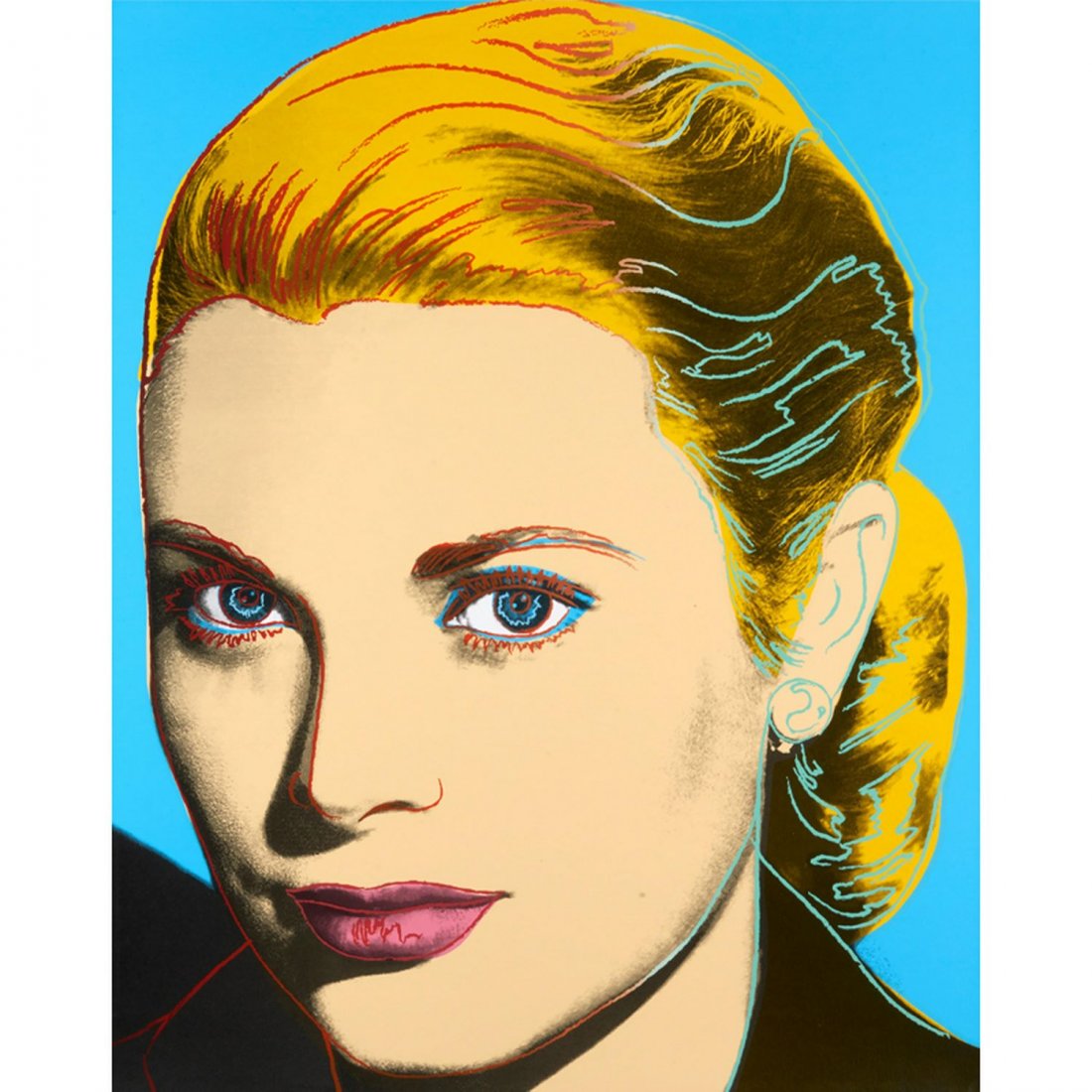 After Andy Warhol, Grace Kelly Print (Wove Paper) (1 of 1)