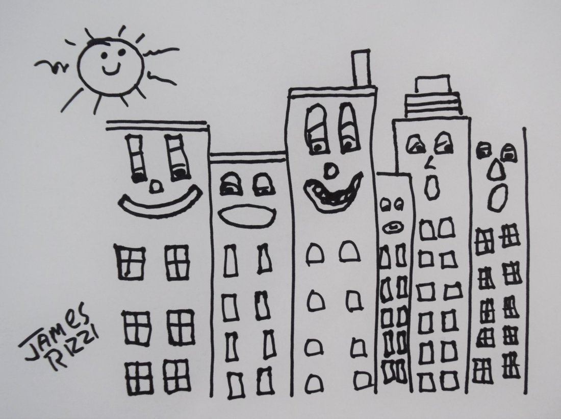 James Rizzi - Untitled (Drawing) (1 of 1)