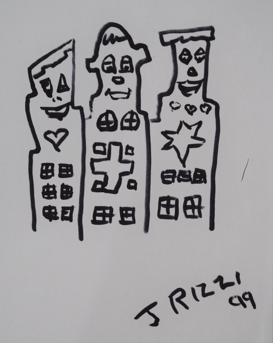 James Rizzi - Untitled (Drawing) (1 of 1)