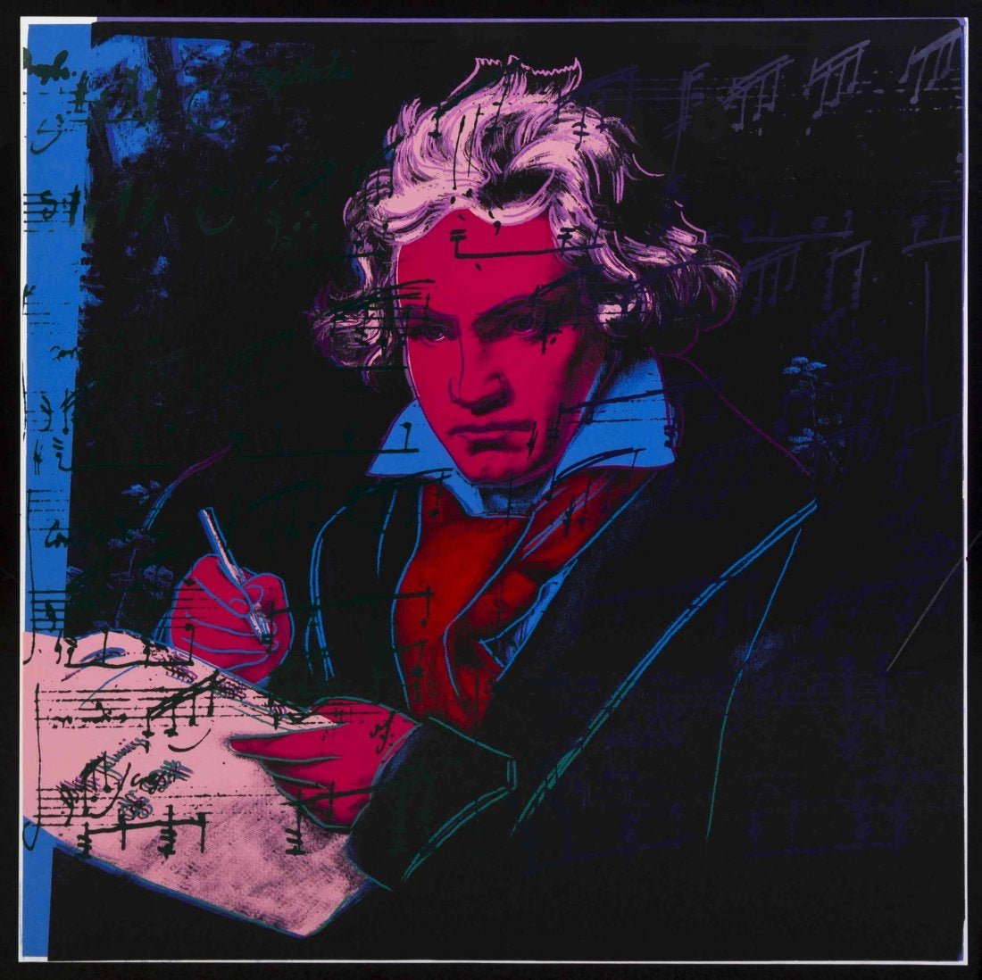 After Andy Warhol, Beethoven Print (Wove Paper) (1 of 1)