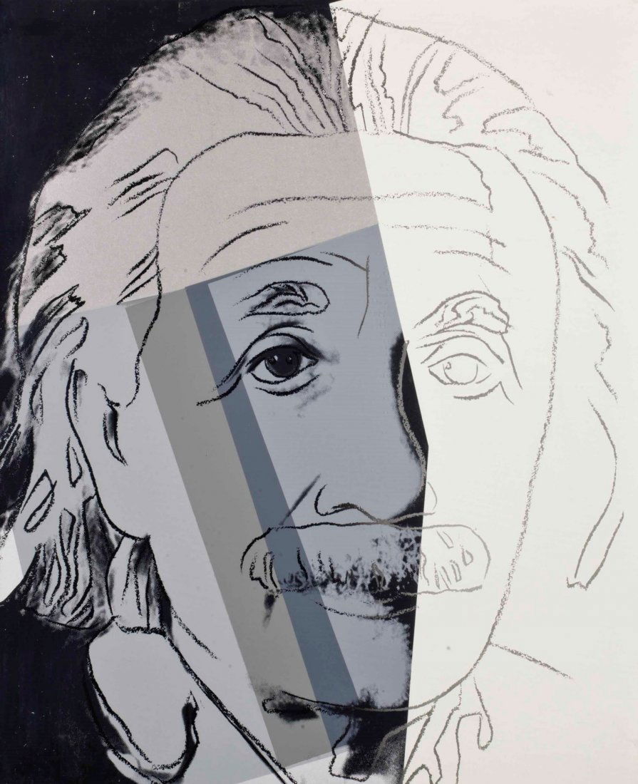 After Andy Warhol, Albert Einstein Print (Wove Paper) (1 of 1)