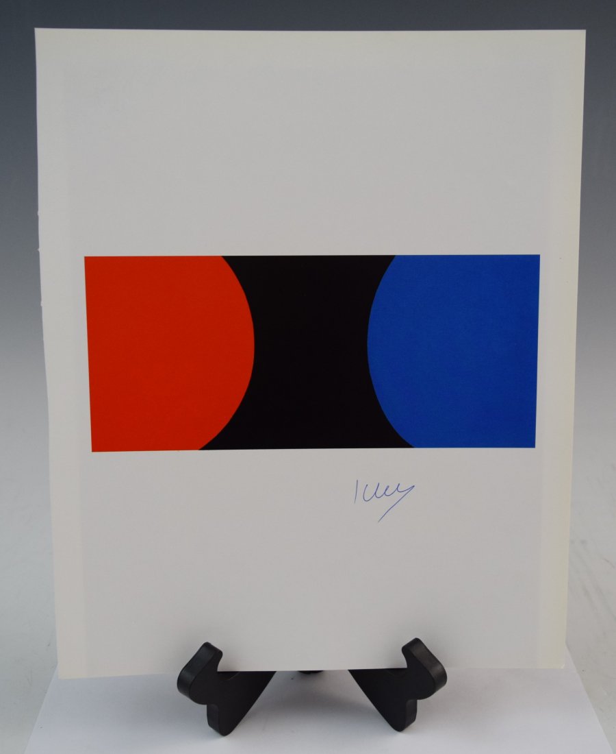 Ellsworth Kelly - Red Black Blue Print (Signed) (1 of 3)