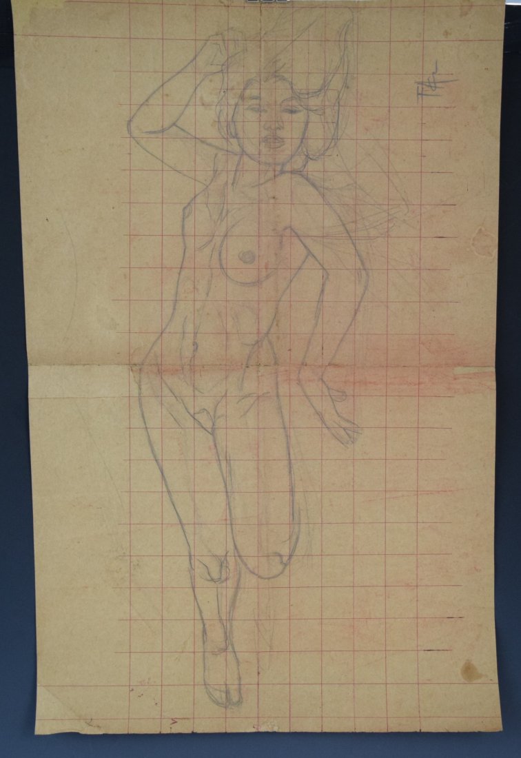 Fernando Amorsolo - Study (Drawing) (1 of 1)