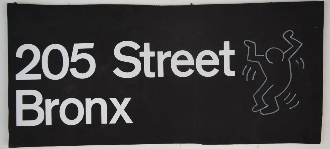 Keith Haring - Untitled (Subway Drawing) (1 of 2)