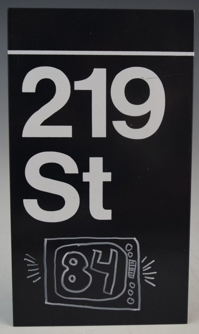 Keith Haring - Untitled (Subway Drawing) (1 of 3)