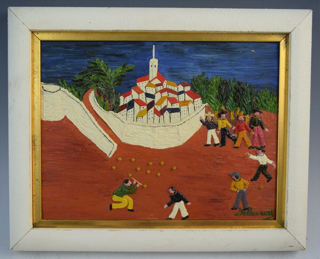 Michel Delacroix - Untitled (Acrylic Painting) (1 of 4)