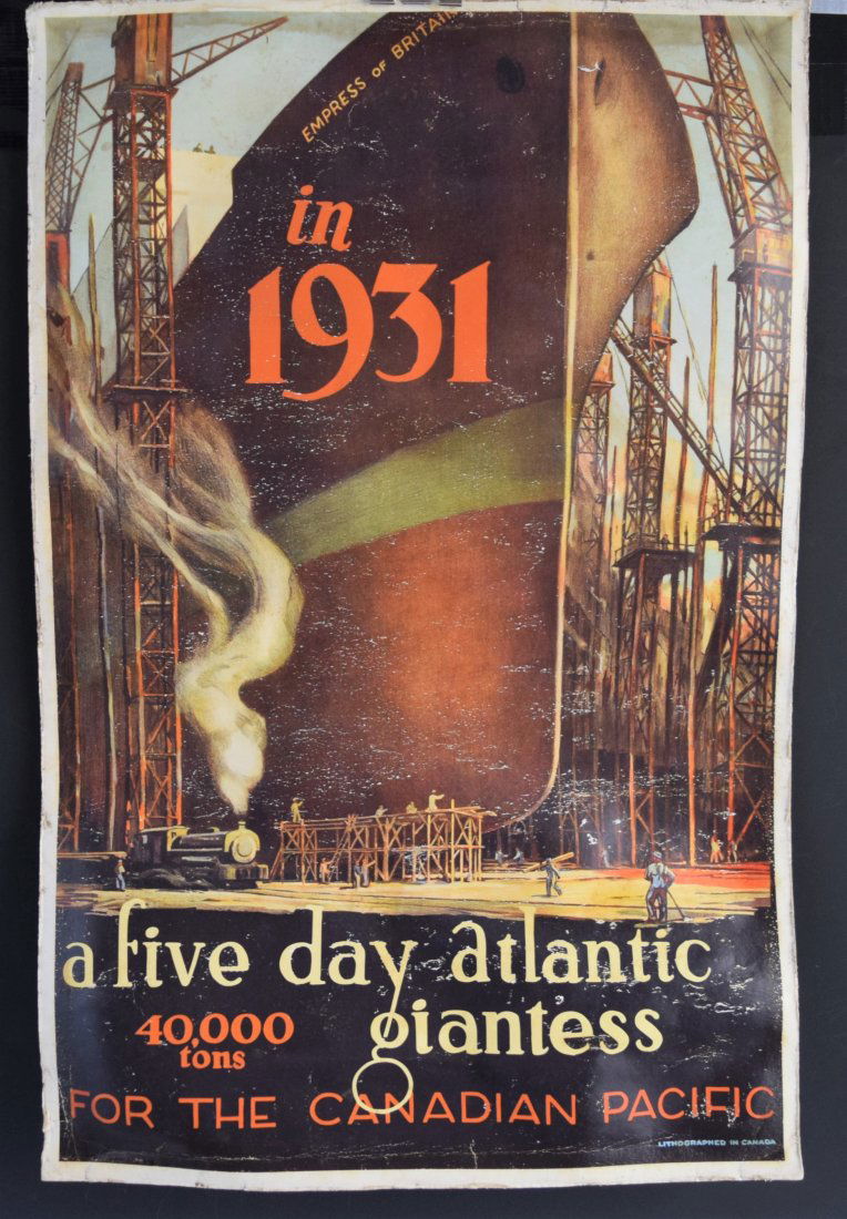 The Canadian Pacific (Old Advertisement Poster) (1 of 3)