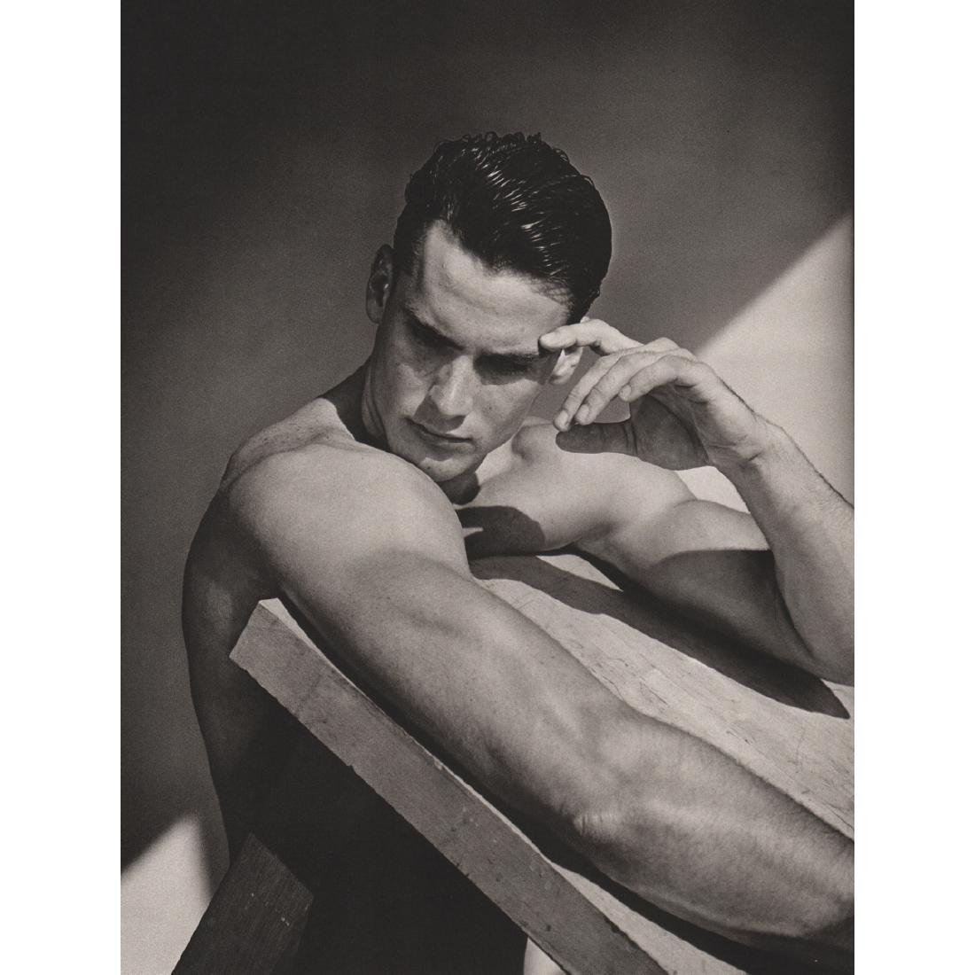 Bruce Weber - Scott Piddell, U.S. Olympic Bobsled Team: BRUCE WEBER (b. 1946) Scott Piddell, U.S. Olympic Bobsled Team Sheet-fed gravure c. 1989 Printed in Spain 11" x 8 1/2"