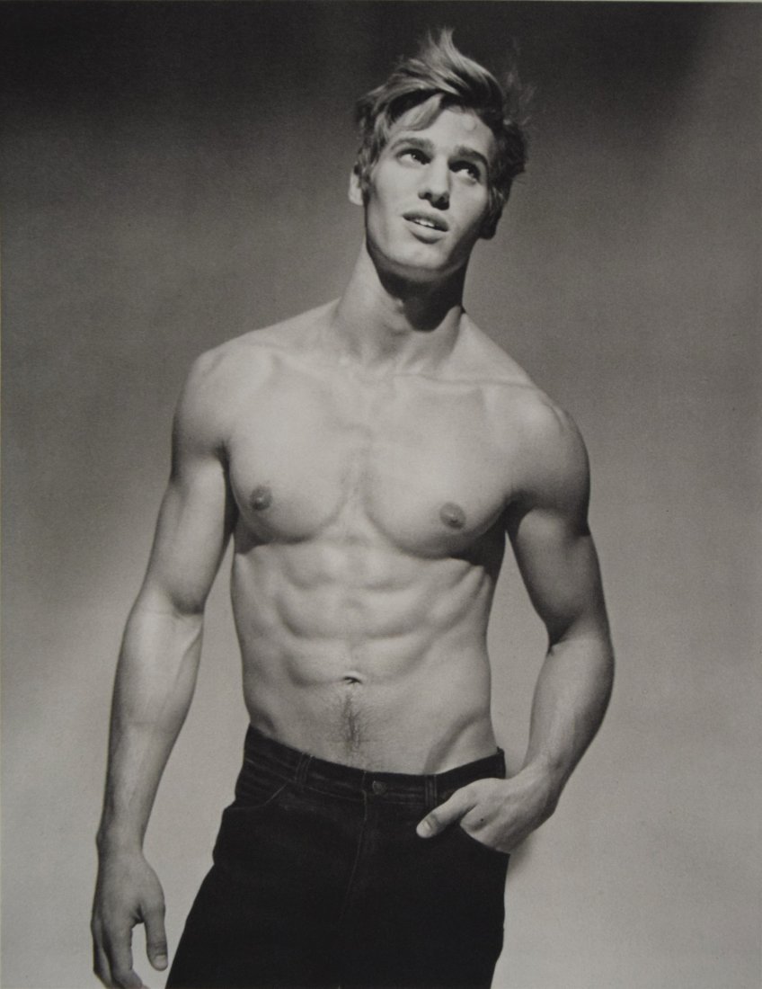 Bruce Weber - Mike Hill, NYC 1986: BRUCE WEBER (b. 1946) Mike Hill, NYC 1986 Sheet-fed gravure c. 1989 Printed in Spain 11" x 8 1/2"
