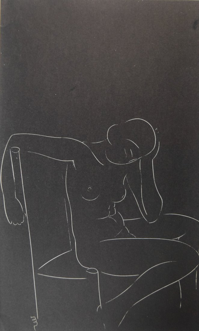Eric Gill - Nude (Engraving): ERIC GILL (1882-1940) Nude Engraving on paper, 1938 8 3/4" x 5 1/2" Printed in London Signed in the plate