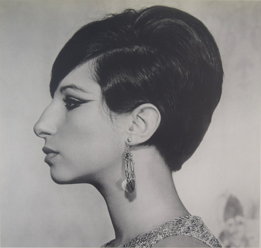 Philippe Halsman - Barbara Streisand: PHILIPPE HALSMAN (1906-1979) Barbara Streisand Sheet-fed gravure, c. 1970s Printed in Italy 9" x 9"