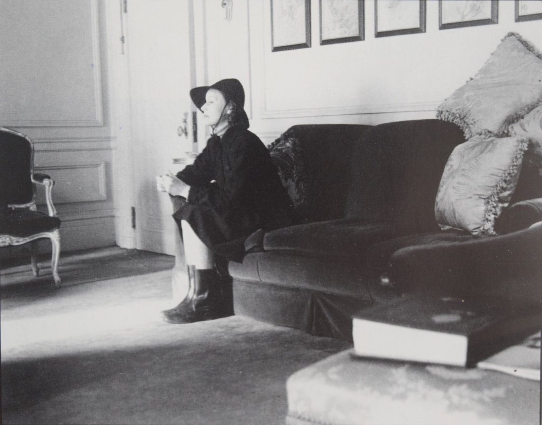 Cecil Beaton - Greta Garbo, New York, 1946: CECIL BEATON (1904-1980) Greta Garbo, New York, 1946 Print in black and white, c. 1970s Printed in Italy 6" x 7 1/2"