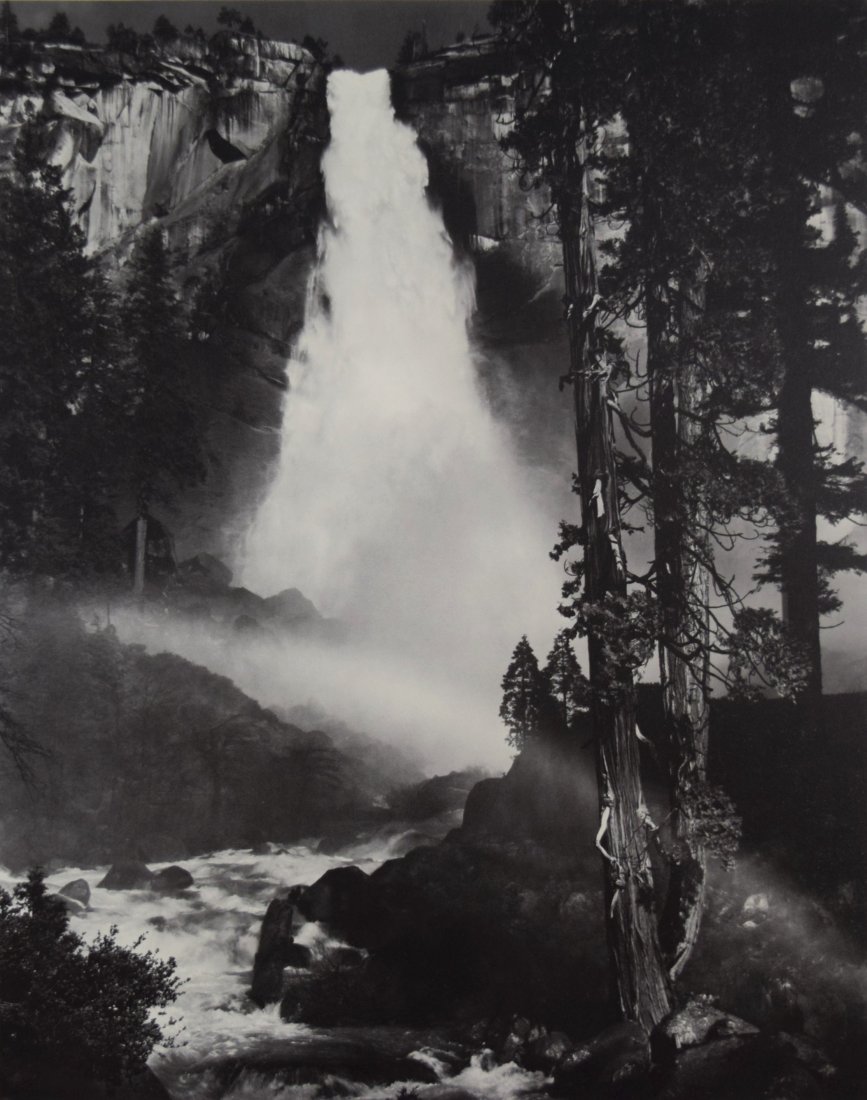 Ansel Adams - Nevada Fall, Yosemite National Park, CA (1 of 1)