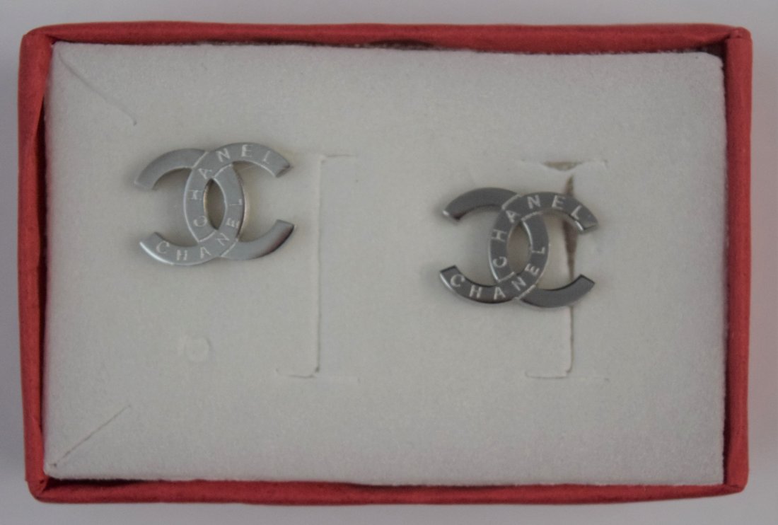 Chanel VIP Earrings (w/box) (1 of 2)