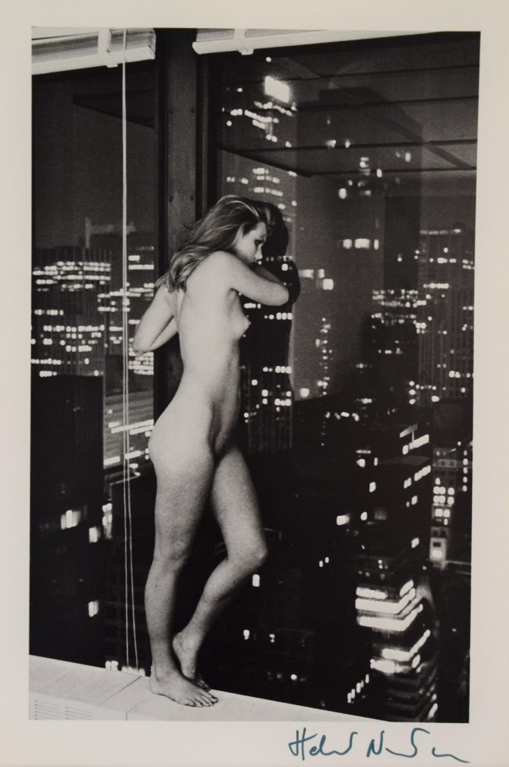 Helmut Newton - Patti Hansen over Manhattan (Signed) (1 of 1)