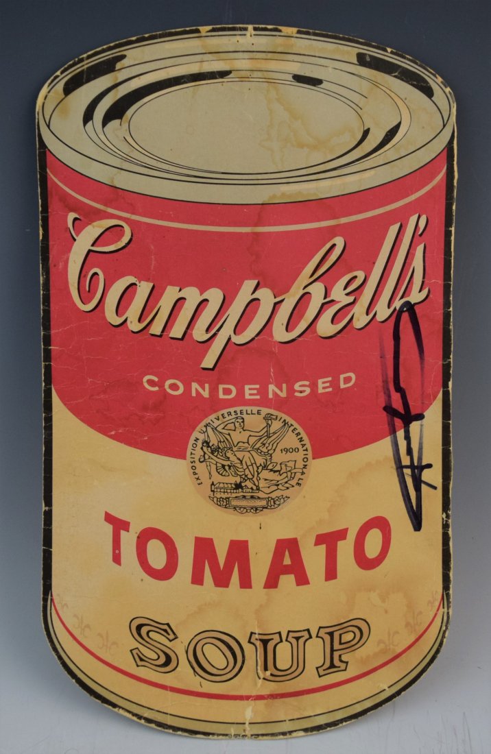 Andy Warhol - Tomato Soup Advertisement (Signed) (1 of 3)