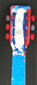 Peter Max - Acrylic Painted Guitar - 5