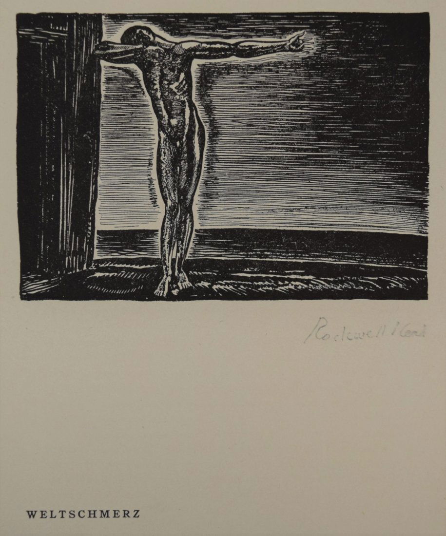 Rockwell Kent - Weltschmerz (Signed) (1 of 1)