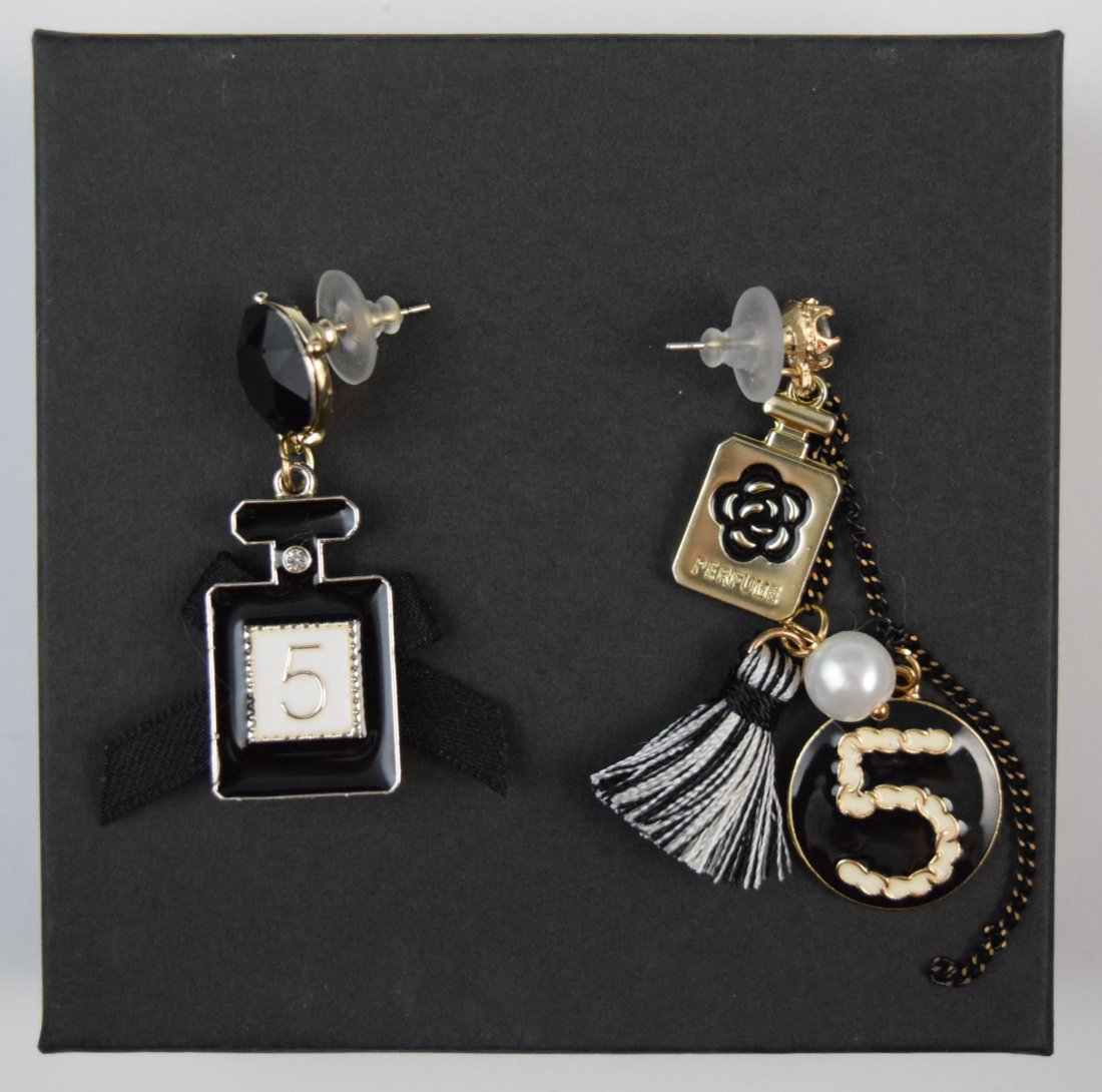 Chanel VIP Earrings (w/box) (1 of 2)