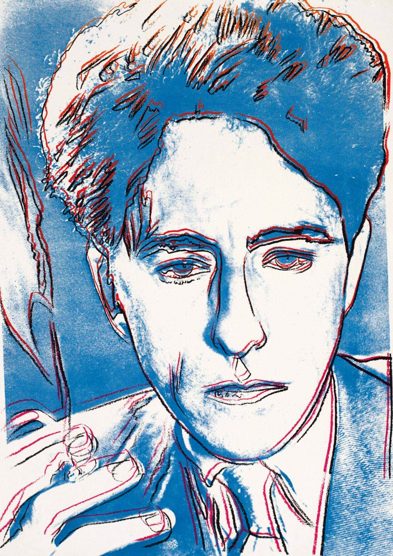 After Andy Warhol - Jean Cocteau (Wove Paper) (1 of 1)