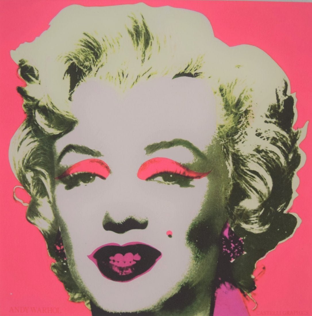 Andy Warhol - Marilyn Monroe Invitation (12" x 12") (1 of 1)