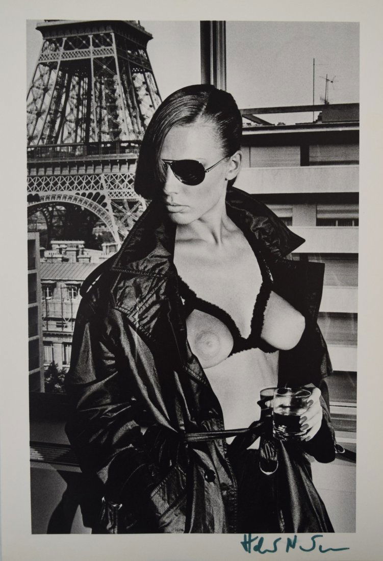 Helmut Newton - Bergstrom, Paris, 1976 (Signed) (1 of 2)